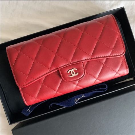 chanel metallic wallet|Chanel wallet sarah medium.